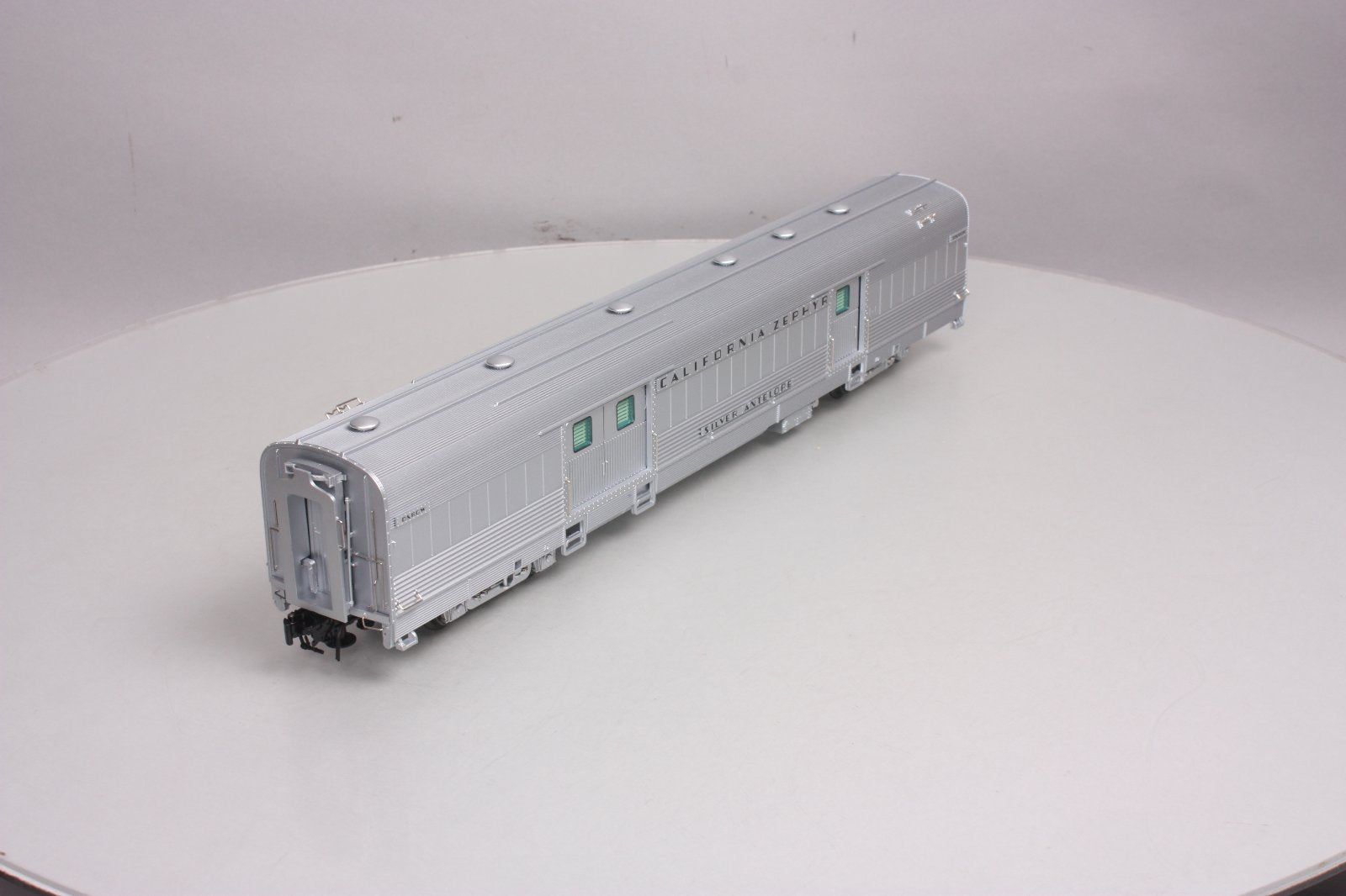 Atlas 30070021 D&RGW California Zephyr Silver Antelope Baggage Car #1100 [3rail]