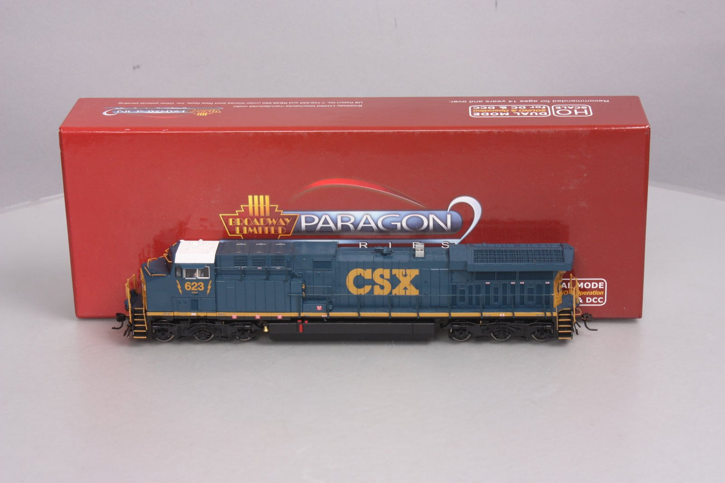 Broadway Limited 4011 HO CSX GE AC6000 with Sound,DCC & Smoke Paragon2™ #623