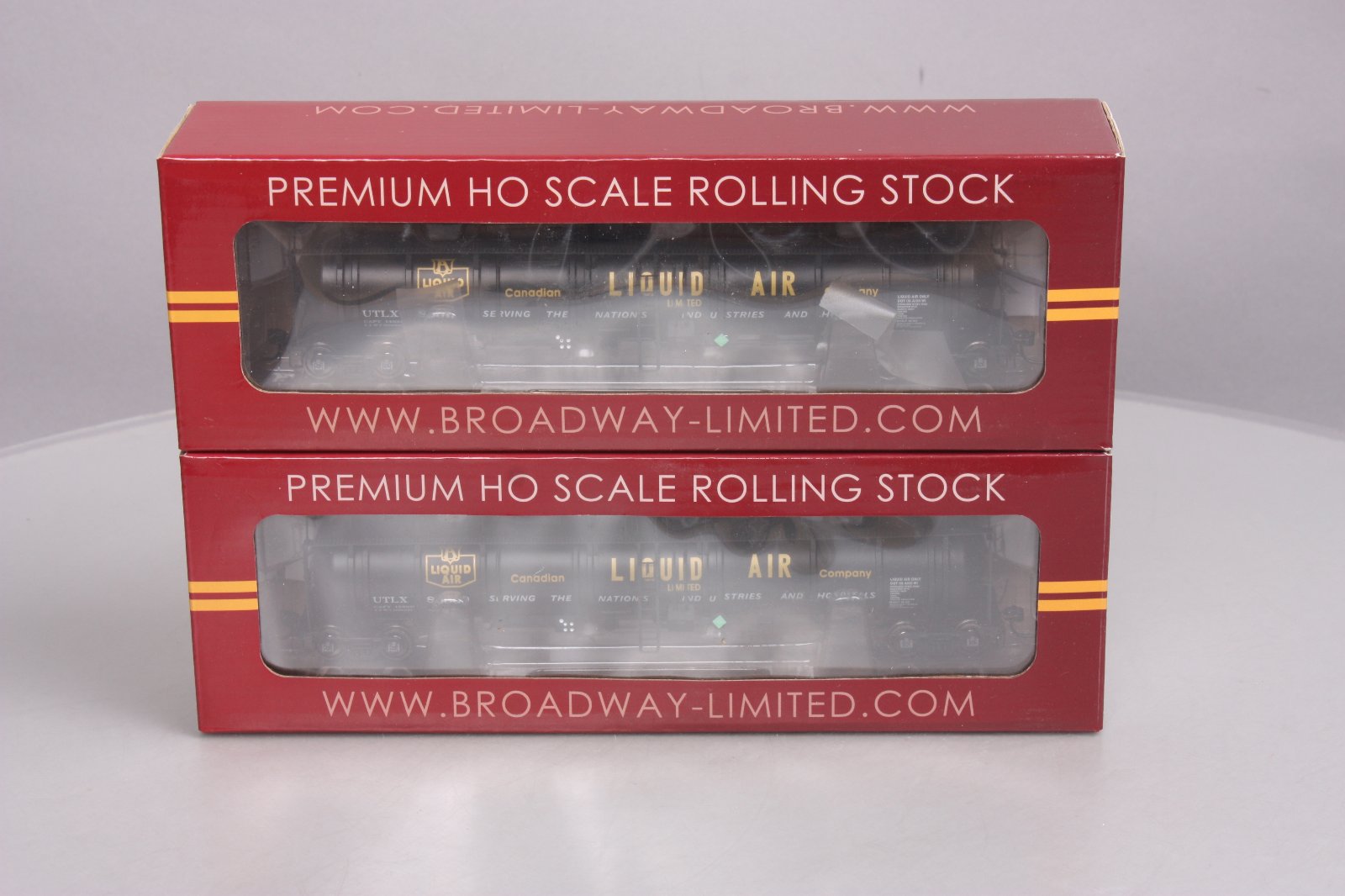 Broadway Limited 6103 HO Candian Liquid Air Cryogenic Tank Car (Pack of 2)