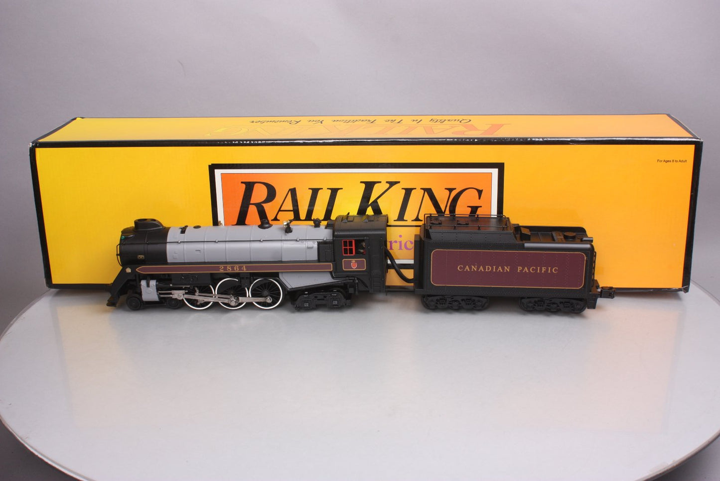 MTH 30-1444-1 CP 4-6-4 Royal Hudson Locomotive w/PS 2.0 #2864