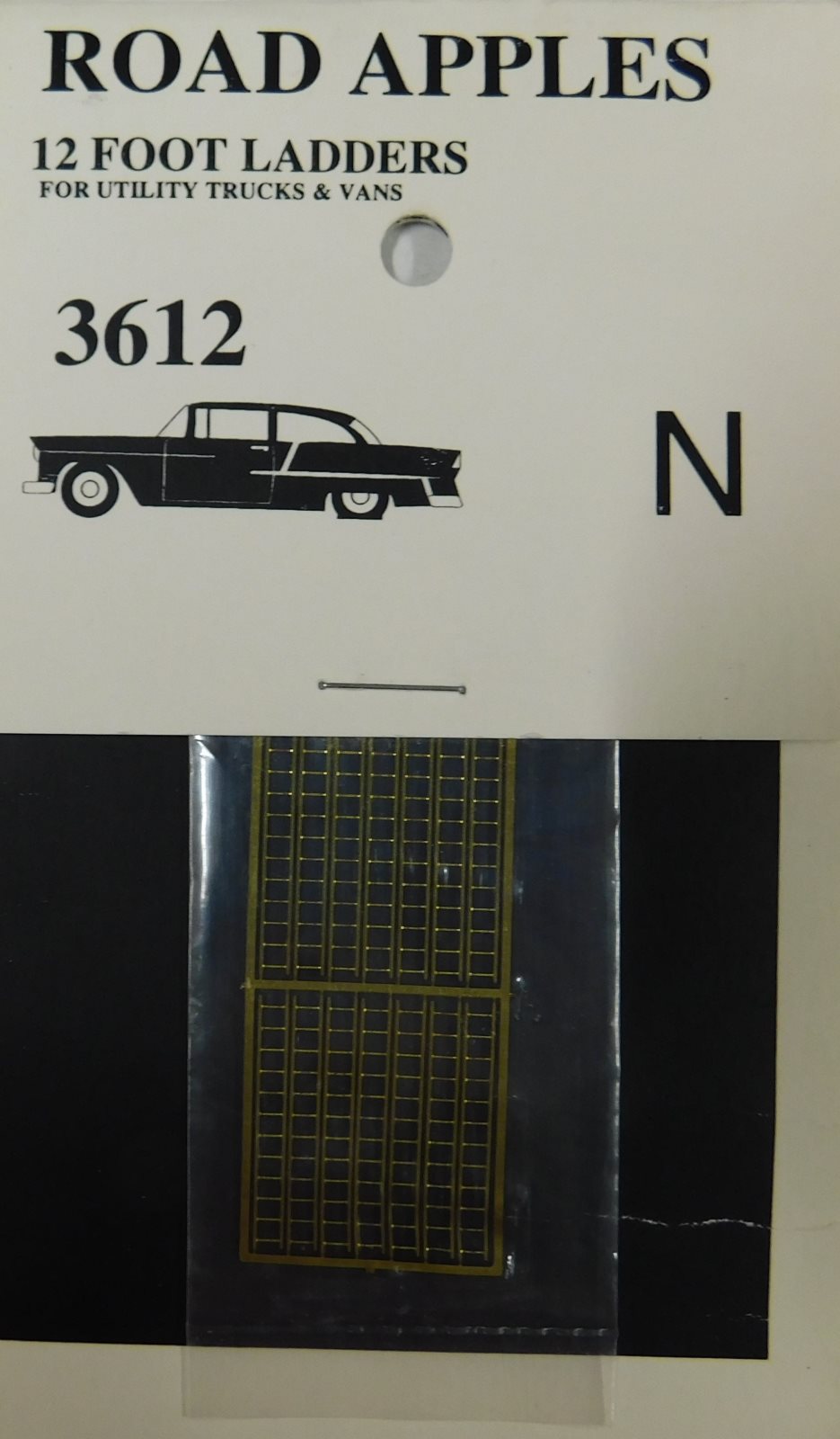 Lineside Models 3612 N Twelve Foot Ladders (6)