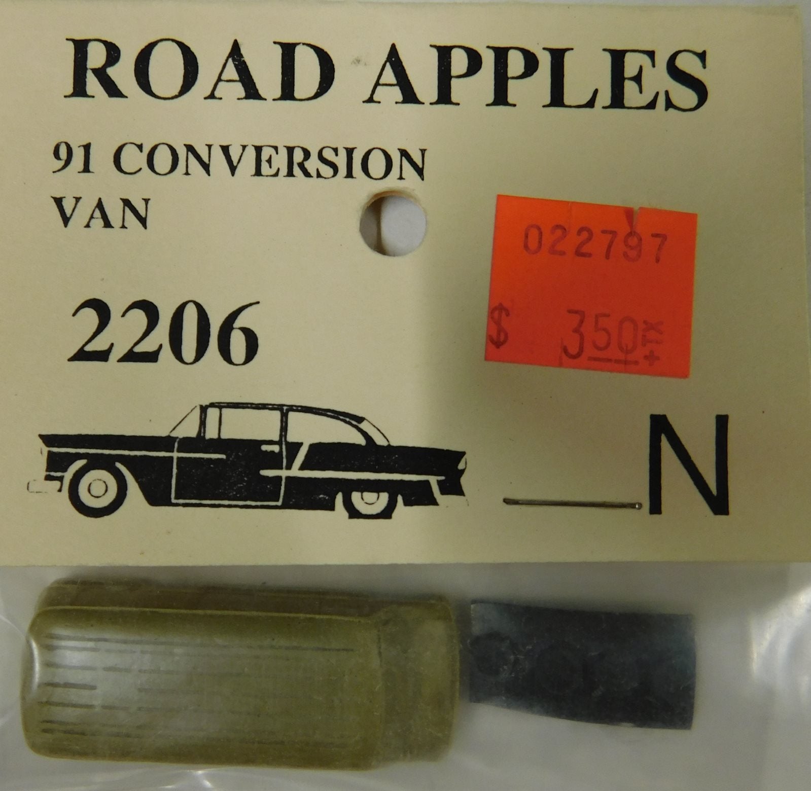 Road Apples 2206 N 1991 Conversion Van Kit