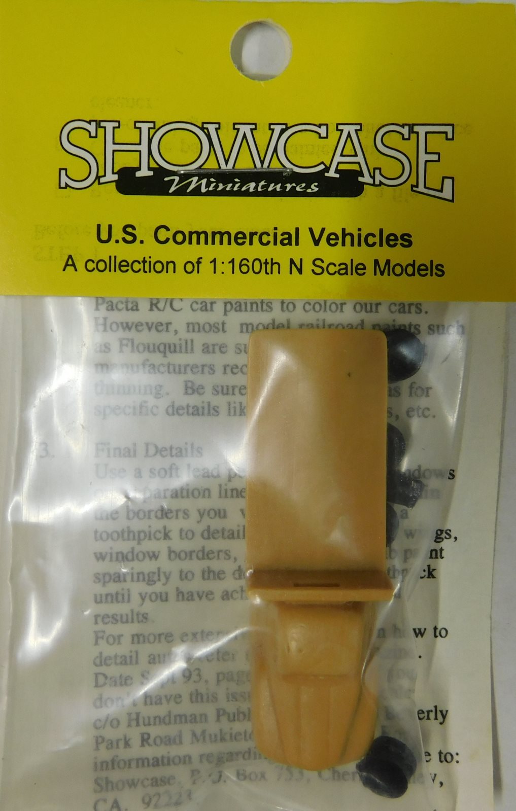 Showcase Miniatures 1951 N Ford Flat Bed Truck Resin Kit