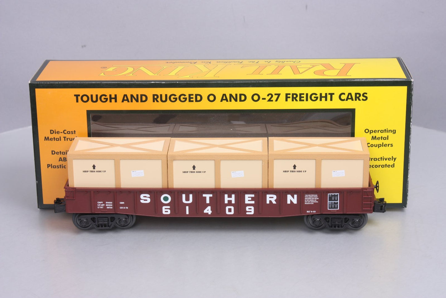MTH 30-72172 O SOU Gondola with Crates