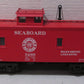 MTH 20-91258 O Gauge Seaboard CA-1 Woodsided Caboose #5629