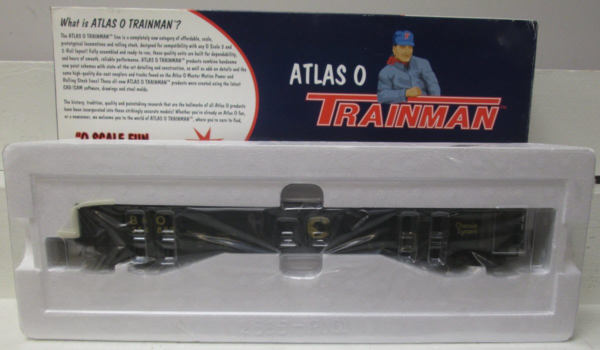 Atlas 631 52' Chessie System Gondola Car (3 Rail)