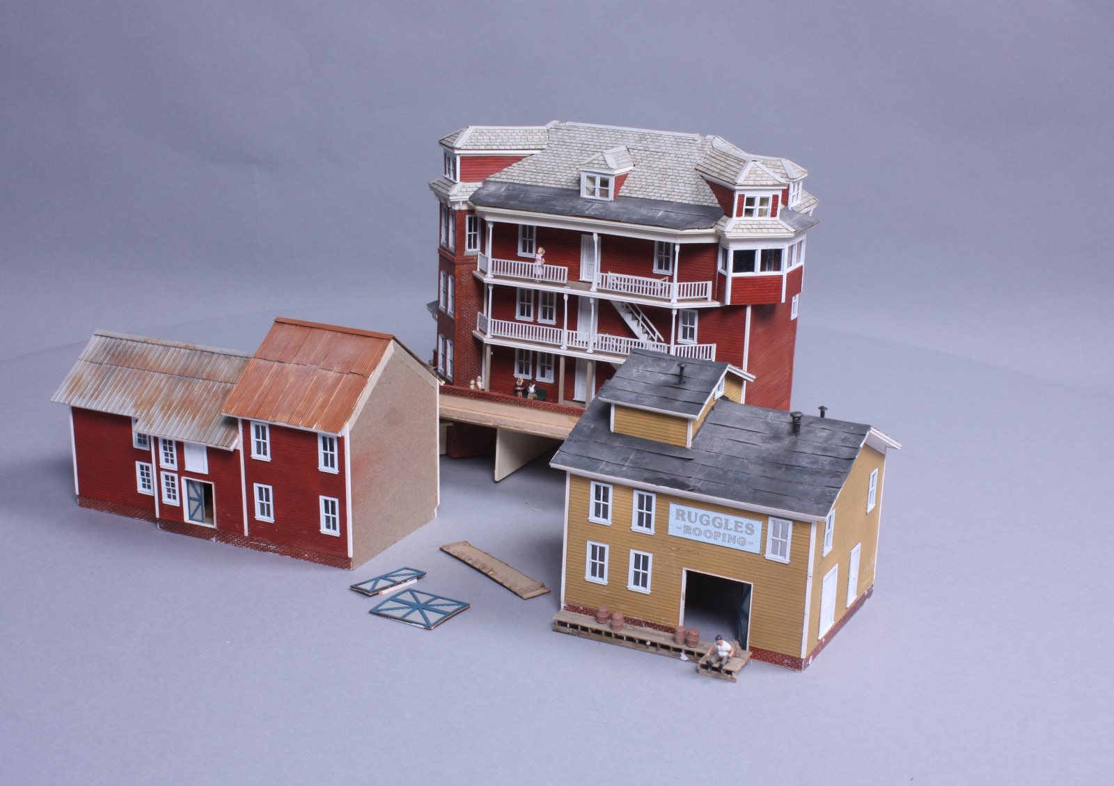 South River Modelworks 350 HO Assembled O.V.Hooker & Son Buildings