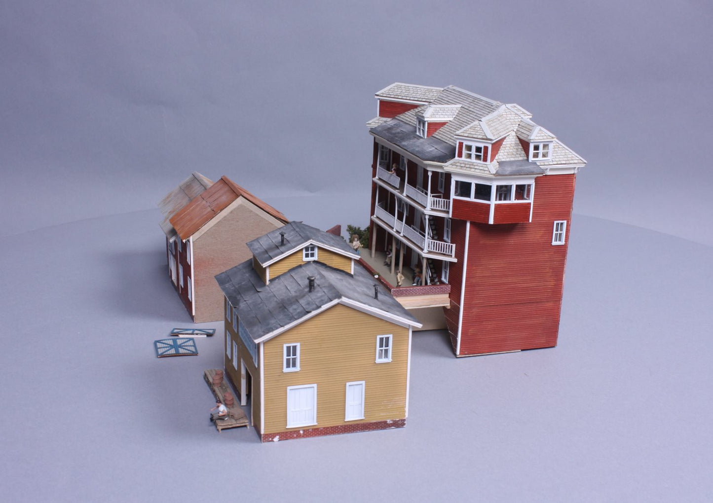 South River Modelworks 350 HO Assembled O.V.Hooker & Son Buildings