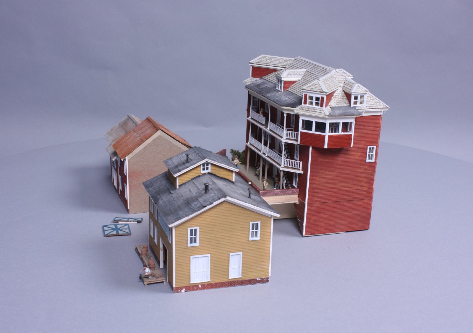 South River Modelworks 350 HO Assembled O.V.Hooker & Son Buildings