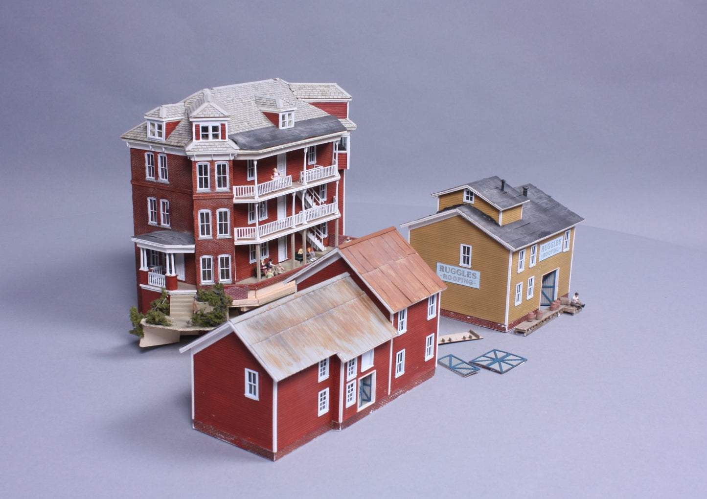 South River Modelworks 350 HO Assembled O.V.Hooker & Son Buildings