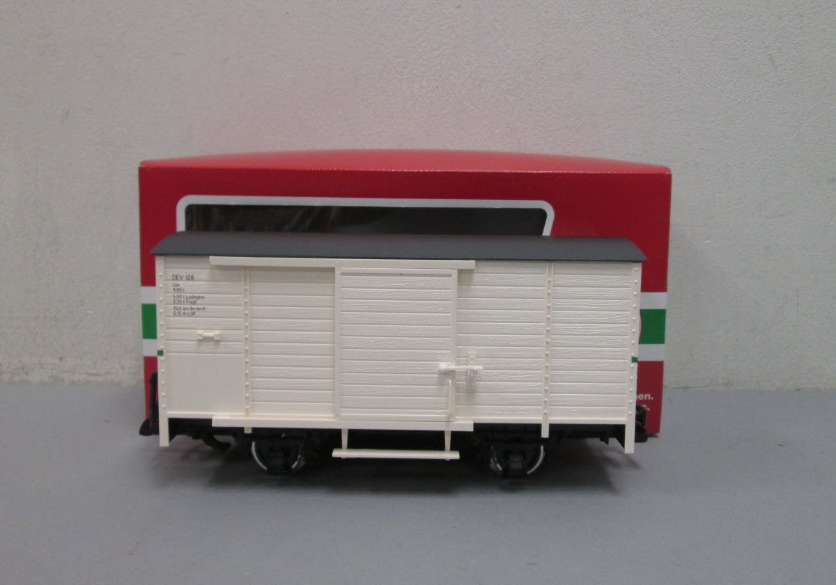 LGB 43262 G Scale DEV Boxcar w/Metal Wheels