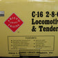 Aristo-Craft 80212 G Union Pacific C-16 2-8-0 Steam Locomotive