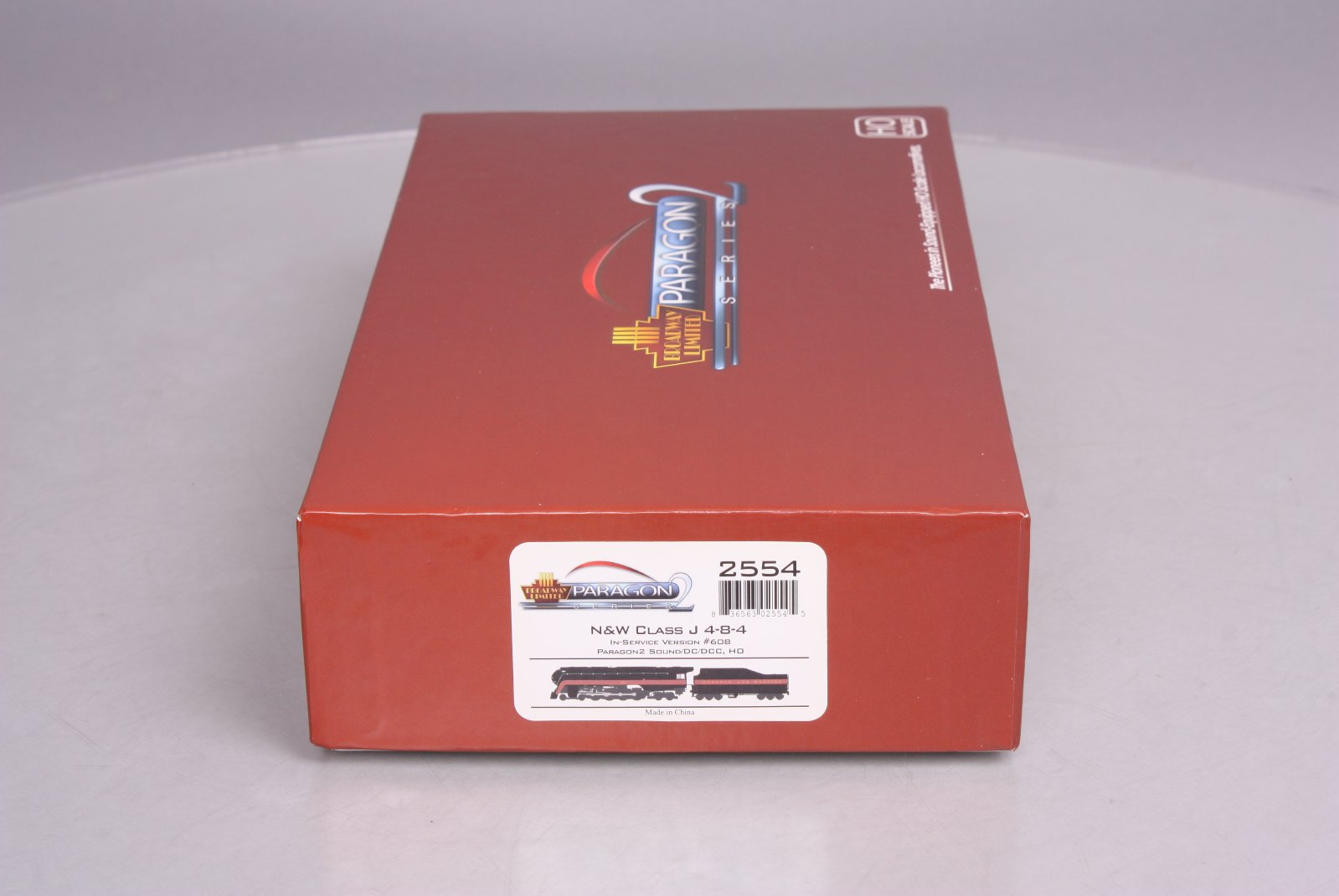 Broadway Limited 2554 HO Norfolk & Western Class J 4-8-4 Paragon2