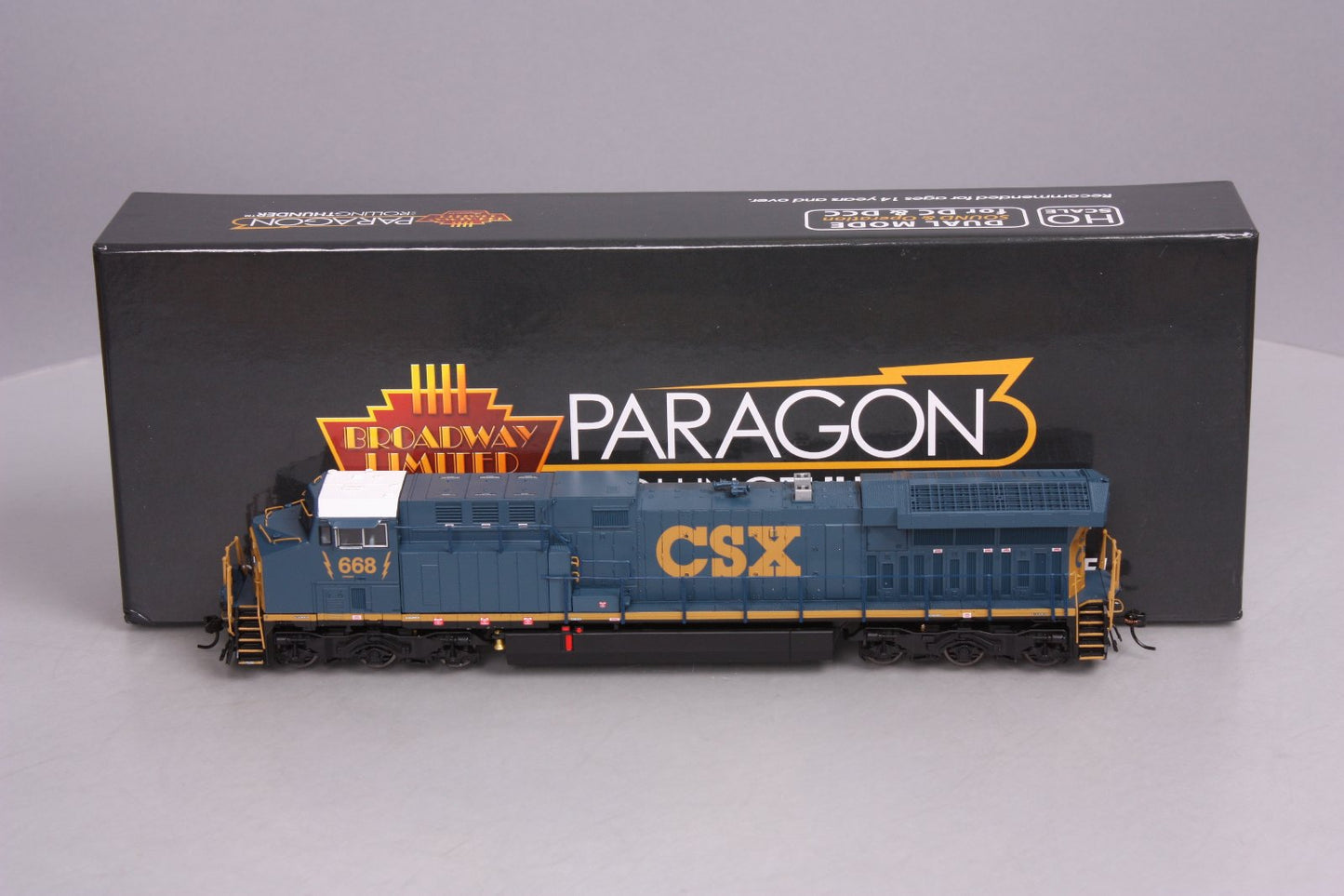 Broadway Limited 4786 HO CSX GE AC6000 YN3 Paint Scheme ("Dark Future") #668