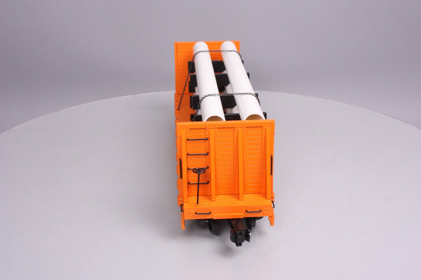 USA Trains 17606 G Illinois Central Flatcar with Pipe Load Orange