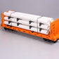 USA Trains 17606 G Illinois Central Flatcar with Pipe Load Orange
