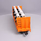USA Trains 17606 G Illinois Central Flatcar with Pipe Load Orange