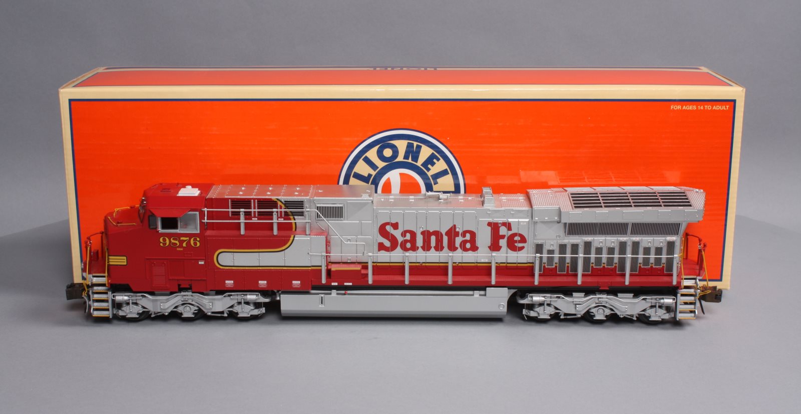 Lionel 6-28339 O ATSF Warbonnet Legacy AC6000 Diesel Locomotive