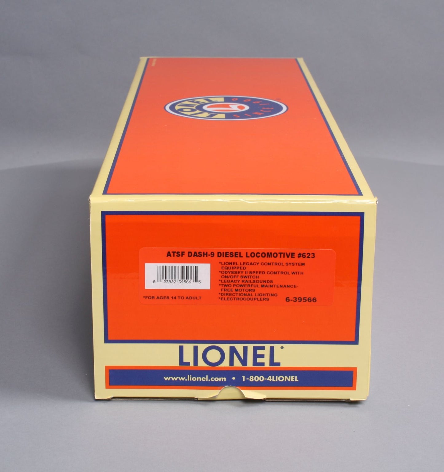 Lionel 6-39566 Santa Fe Legacy Dash 9-44CW Diesel Locomotive #623
