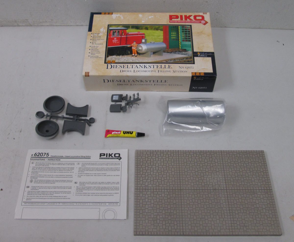 Piko 62075 Diesel Loco Filling Station Building Kit