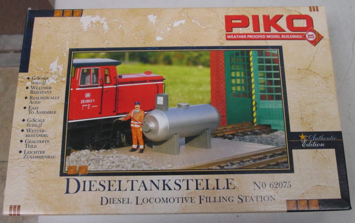 Piko 62075 Diesel Loco Filling Station Building Kit