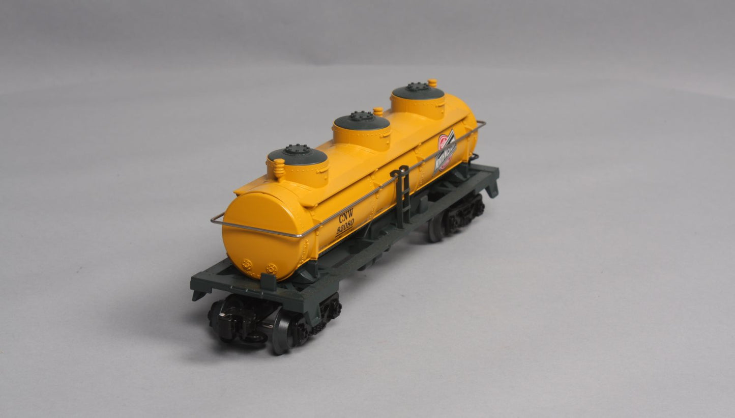 Lionel 6-82080 O Chicago and North Western 3-Dome Tank Car