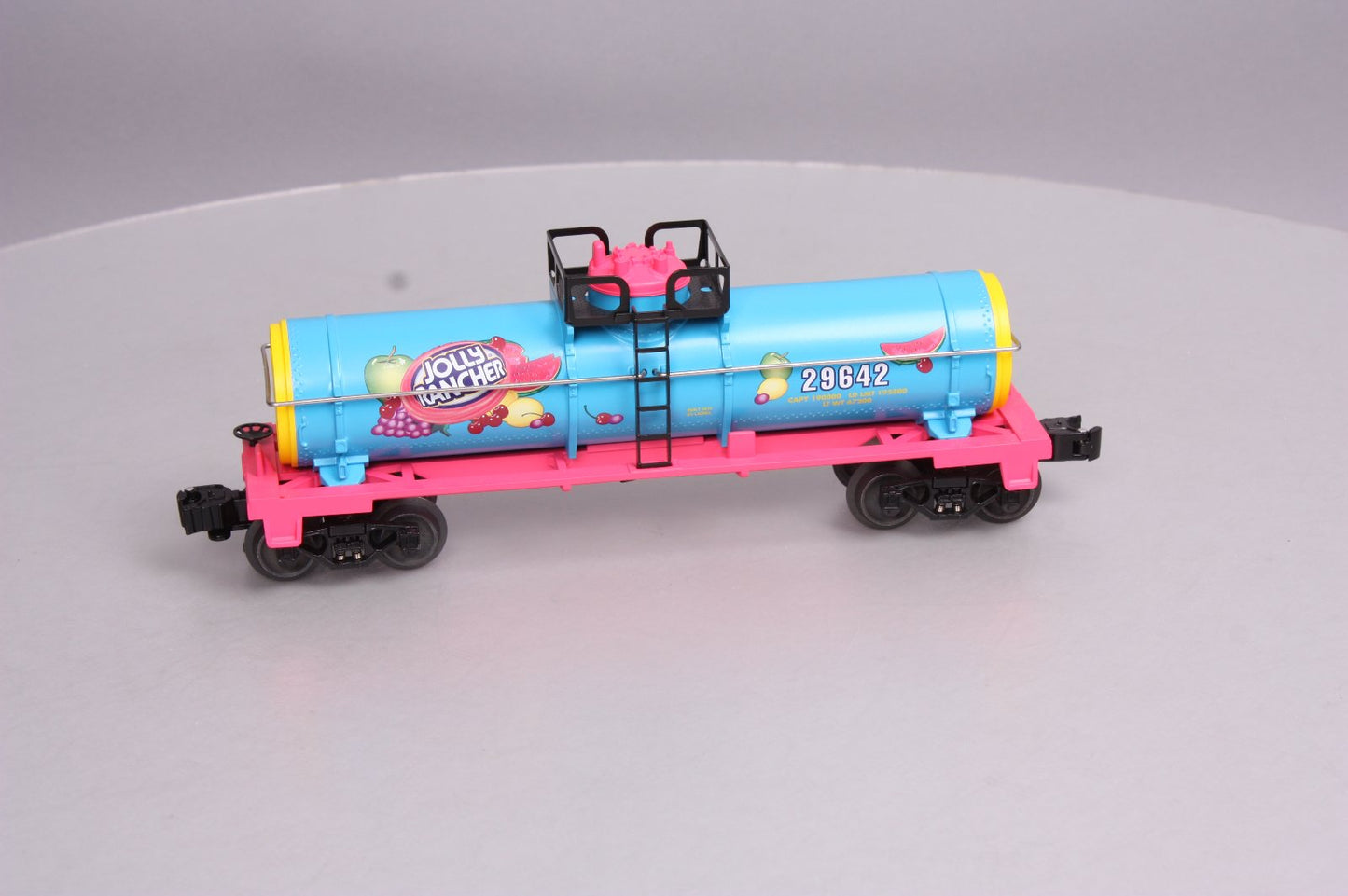 Lionel 6-29642 O Gauge Hershey's Jolly Rancher Single Dome Tank Car