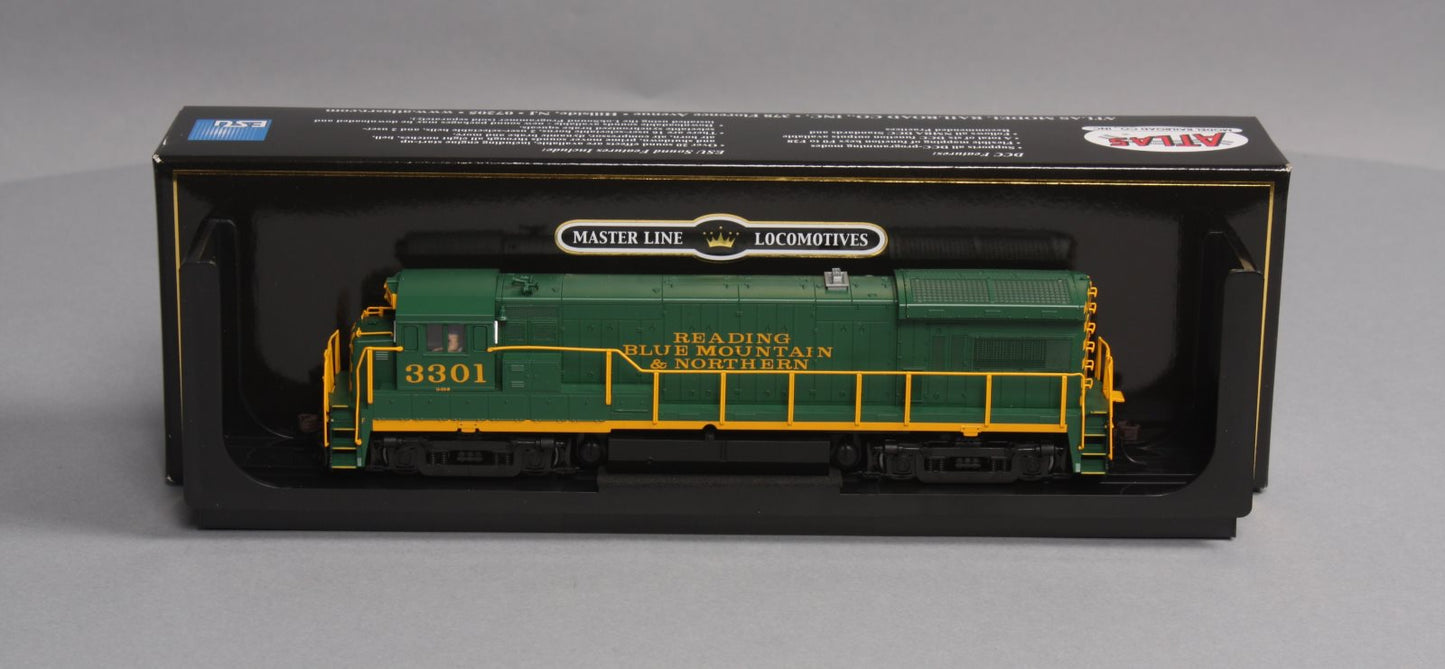 Atlas 10002344 HO Reading & Northern Gold U33B Locomotive #3301