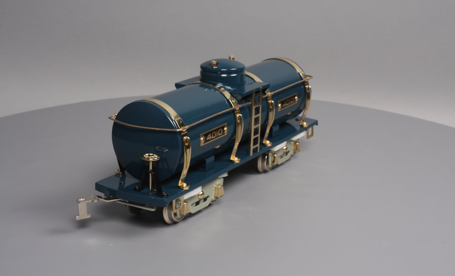 MTH 10-2206 Std. Gauge Blue 4010 Tank Car