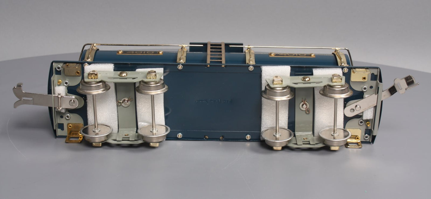 MTH 10-2206 Std. Gauge Blue 4010 Tank Car