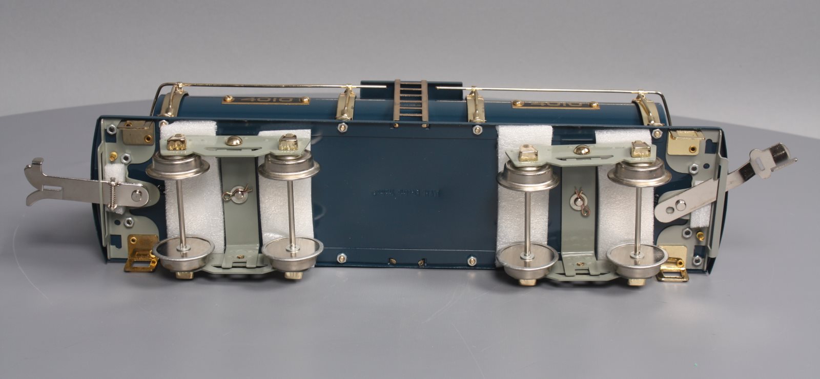 MTH 10-2206 Std. Gauge Blue 4010 Tank Car