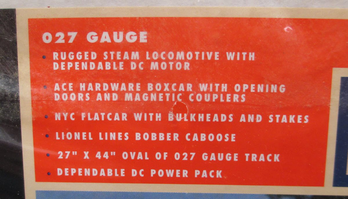 Lionel 6-11986 Ace Hardware Limited Edition O Gauge Diesel Freight Train Set