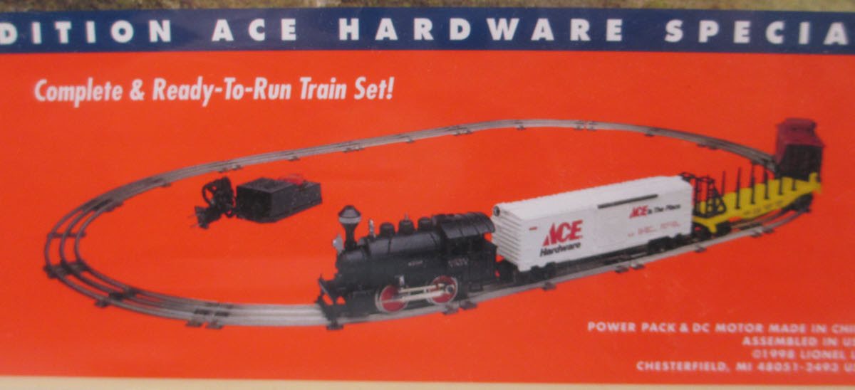 Lionel 6-11986 Ace Hardware Limited Edition O Gauge Diesel Freight Train Set