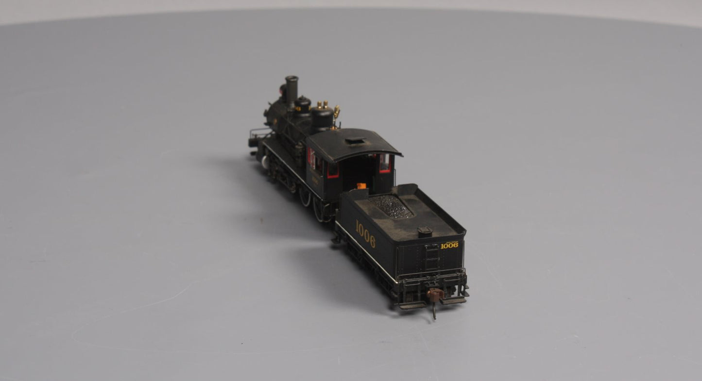 Bachmann 82304 HO Southern Baldwin 4-6-0 Steam Locomotive w/Tender #1006