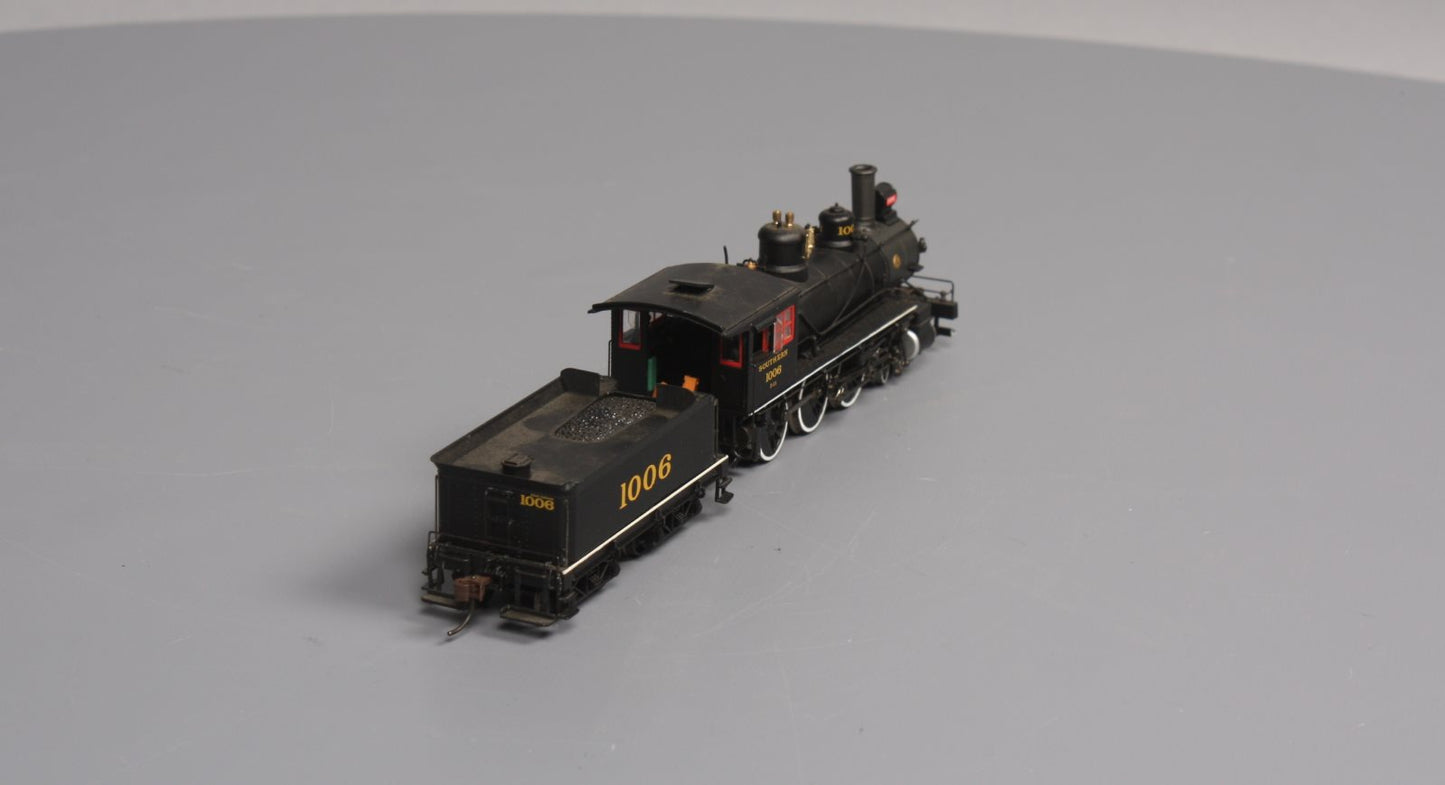 Bachmann 82304 HO Southern Baldwin 4-6-0 Steam Locomotive w/Tender #1006