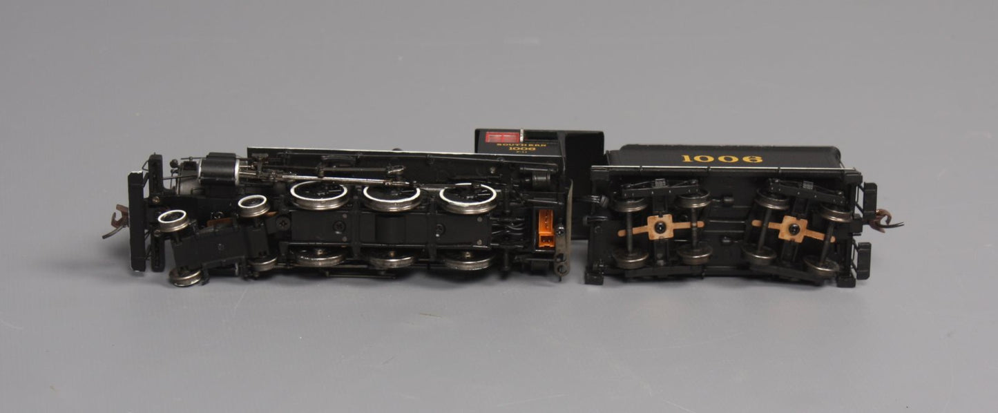 Bachmann 82304 HO Southern Baldwin 4-6-0 Steam Locomotive w/Tender #1006