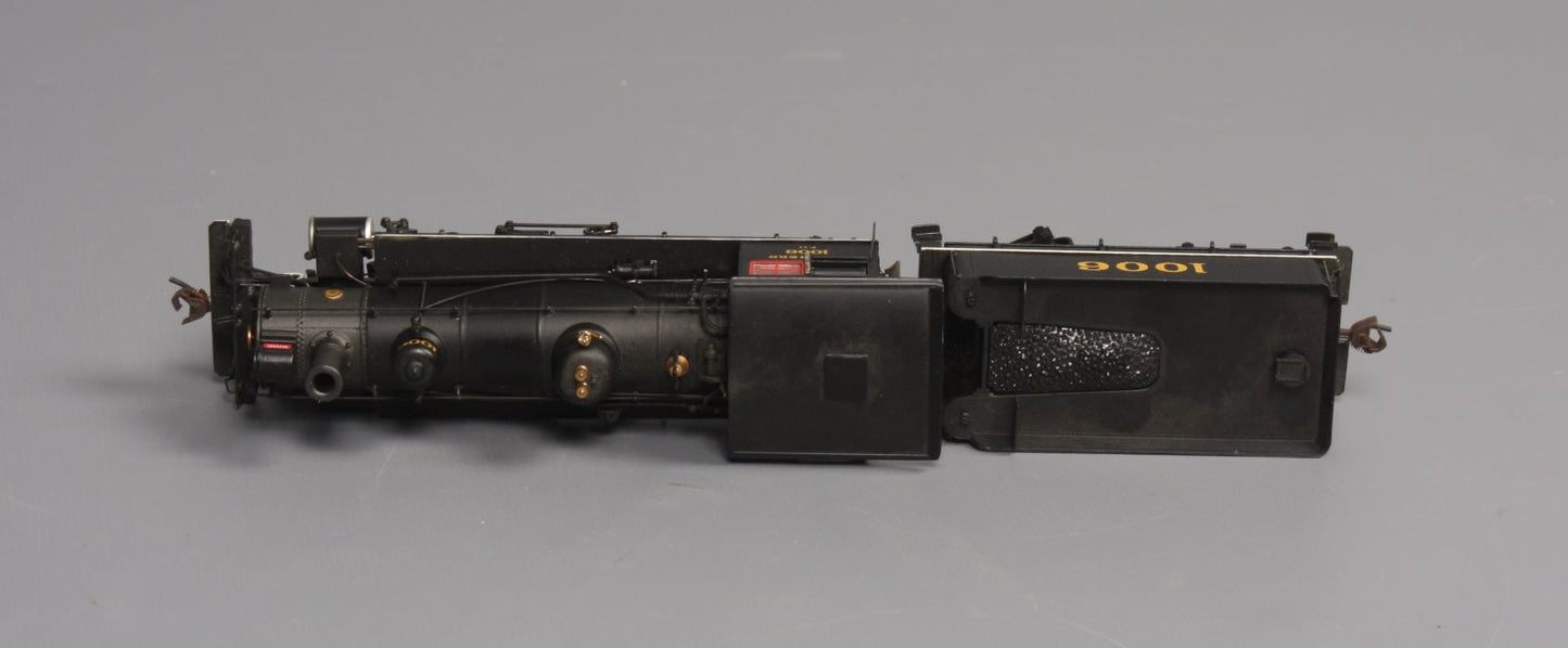 Bachmann 82304 HO Southern Baldwin 4-6-0 Steam Locomotive w/Tender #1006