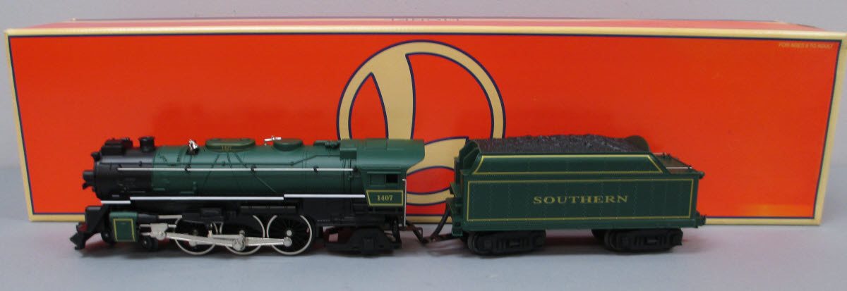 Lionel 6-18088 O Gauge Southern Railway 4-6-2 Steam Locomotive & Tender #1407