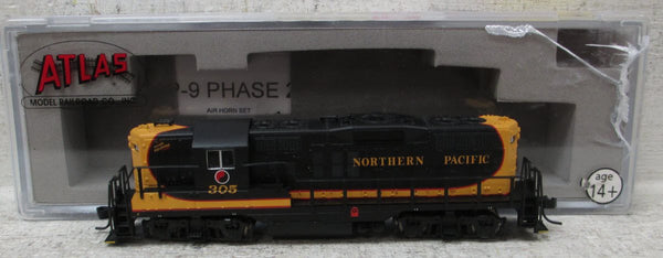 ATLAS Nゲージ GP-9 #4334 N ATLAS-KATO 4334 EMD GP-9 New Haven Locomotive #1206 Tested