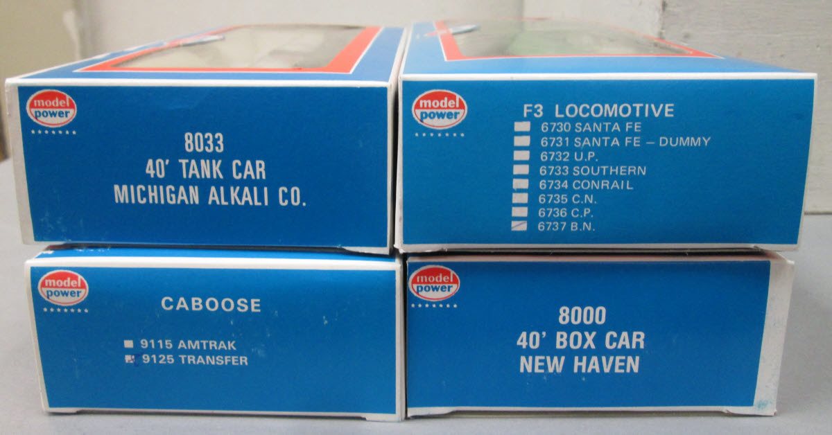 Model Power 1063 Silver Star HO Gauge Diesel Train Set