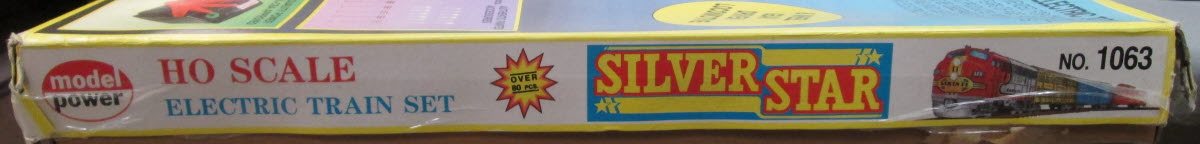 Model Power 1063 Silver Star HO Gauge Diesel Train Set