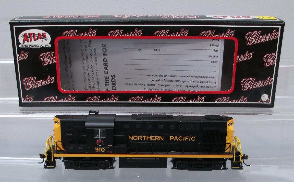 Atlas 20001235 HO Scale Northern Pacific RS-11 Diesel Locomotive #910