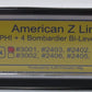 American Z-Line 7004 Coaster F59PHI Z Gauge Diesel Passenger Train Set
