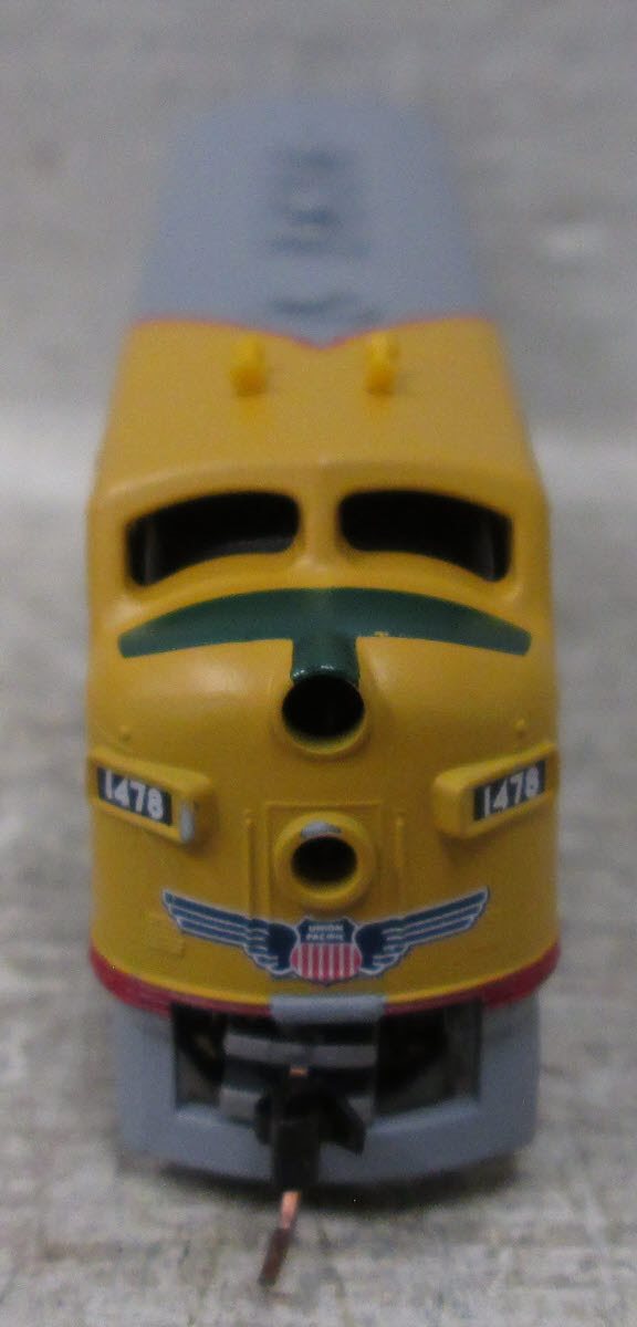 Micro-Trains 98001010 Z Scale UP Powered F-7 A Unit Diesel #1478