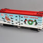 USA Trains 13027 G 2009 Christmas Reefer Car w/Plastic Wheels