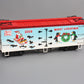 USA Trains 13027 G 2009 Christmas Reefer Car w/Plastic Wheels
