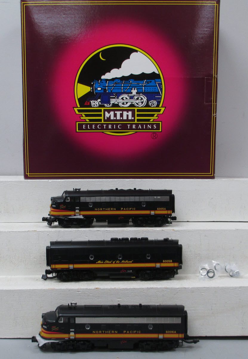 MTH 20-20045-1 NP F-3 ABA Diesel Engine Set w/PS2 #6005A/6006A/6005B