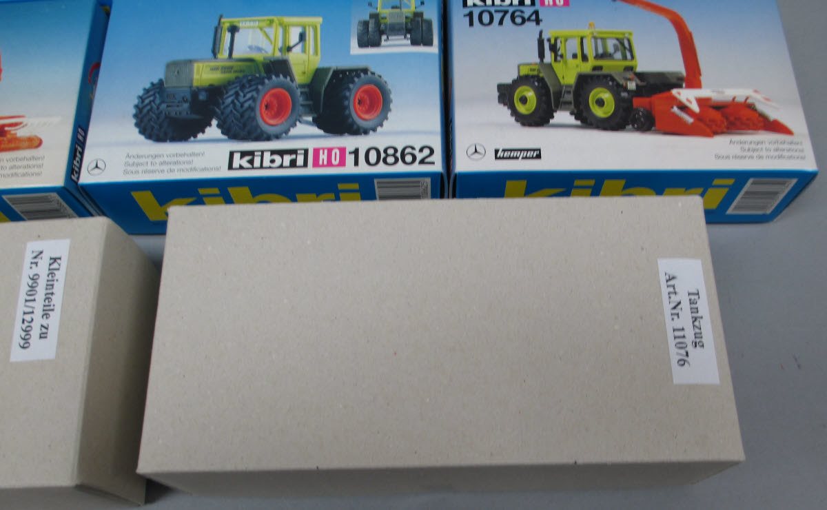 Kibri 12999 HO Scale Assorted Trucks and Tractors Kits – Trainz