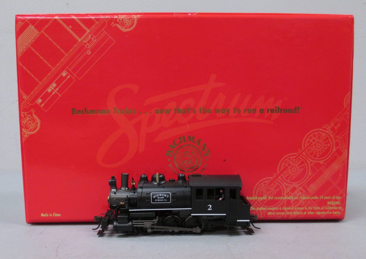 Bachmann 81814 HO Scale Midwest Quarry 0-6-0 Saddletank Switcher #2 w/DCC