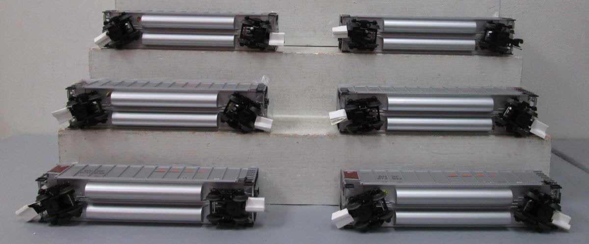 MTH 20-90419 O Burlington Northern Santa Fe Coalporter Hopper Car Set (Set of 6)